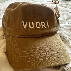 NWT Vuori Vintage Baseball Cap in Burnt Caramel